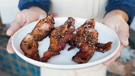 Verve Coffee Glazed Peppercorn Bacon