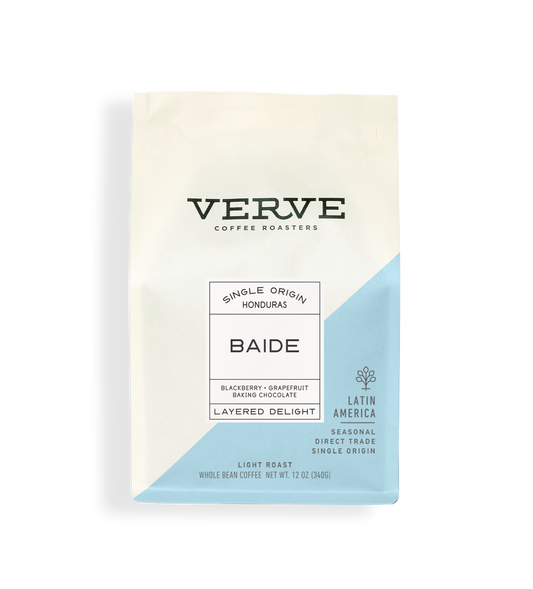 Verve Coffee Roasters - Baide - Single Origin Honduras - Notes: Blackberry, Grapefruit, Baking Chocolate - Layered Delight - Latin America - Seasonal - Direct Trade - Light Roast