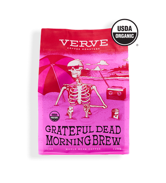 Verve Coffee Roasters - Grateful Dead Morning Brew - USDA Organic - 12oz - Whole Bean Coffee - 340g