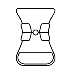 Verve Coffee Roasters - Grind Guide Icon - Chemex