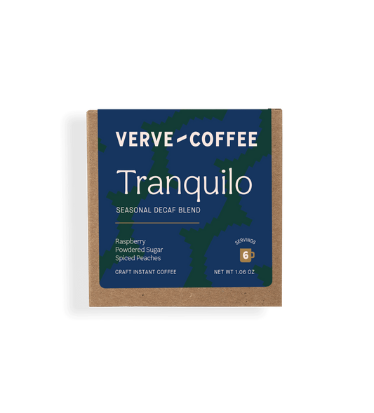Holiday Decaf Tranquilo Blend Craft Instant Coffee 6 Pack