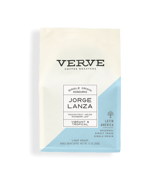 Verve Coffee Roasters - Jorge Lanza - Single Origin Honduras - Tasting Notes: Passion Fruit, Melon, Raspberry Leaf - Vibrant & Tropical - Latin America - Seasonal - Direct Trade - Light Roast