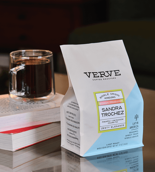 Verve Coffee Roasters - Sandra Trochez - Single Origin - Honduras - Woman Producer - Tasting Notes: Pineapple, Lime Blossom, Oolong Tea - Zesty Elegance - Latin America - Seasonal - Direct Trade - Light Roast