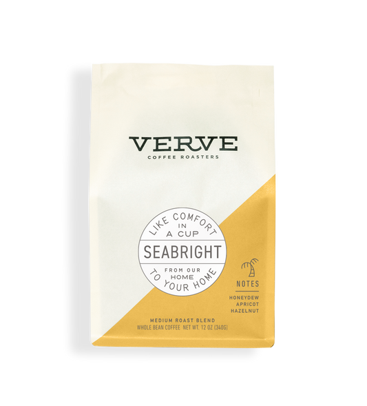 Verve Coffee Roasters - Seabright - Like Comfort In A Cup - From Our Home To Your Home - Notes: Honeydew, Apricot, Hazelnut - Medium Roast