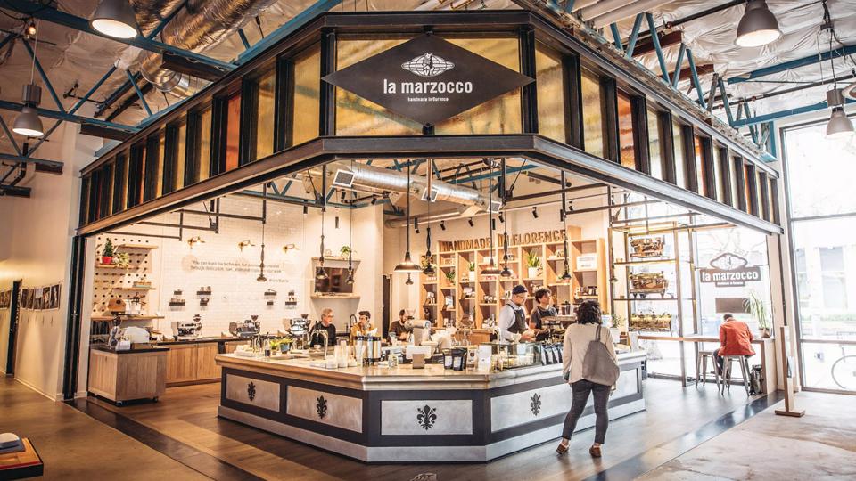  La Marzocco Cafe & Showroom in Seattle, Washington.
