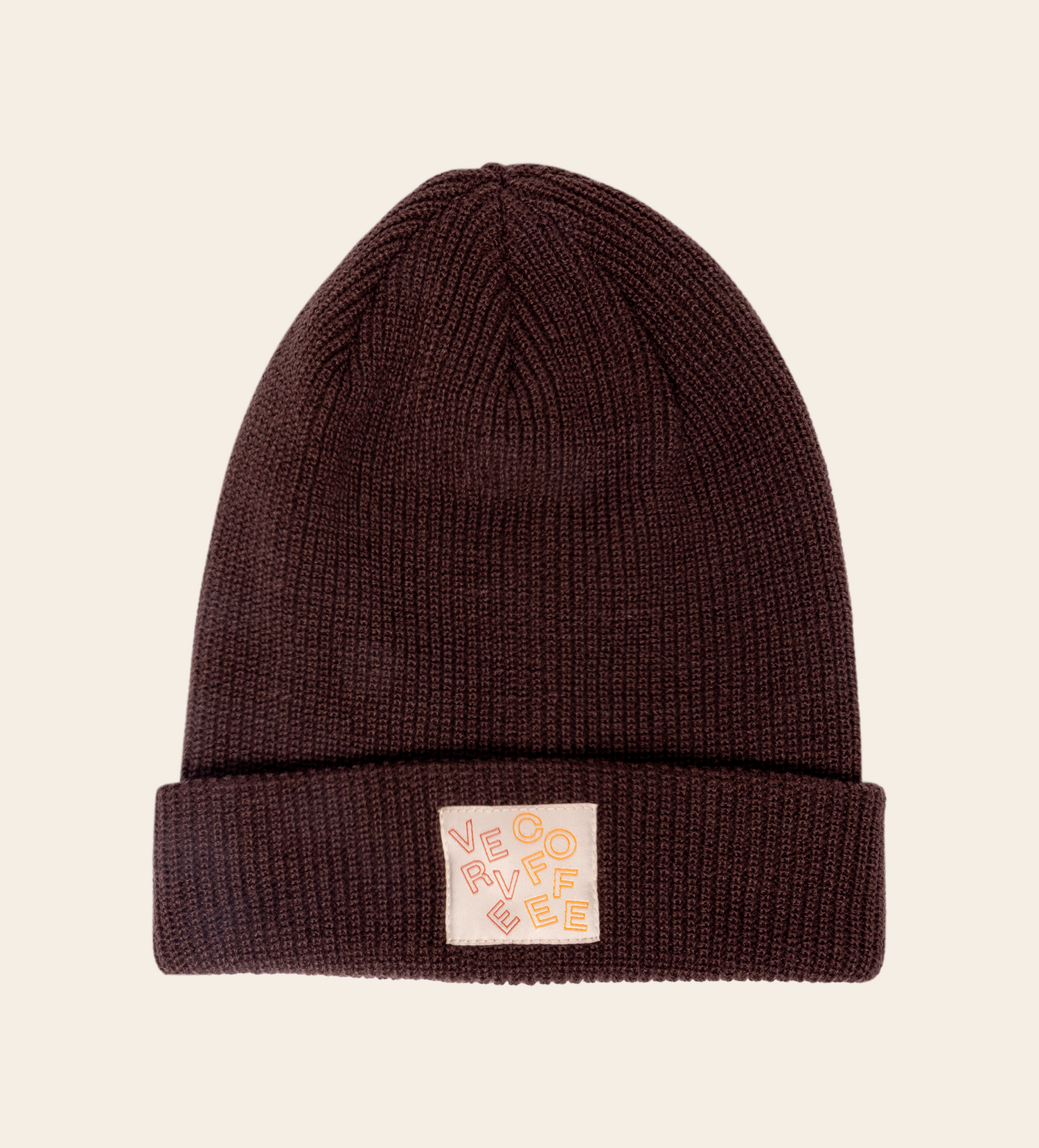 Dream Knit Beanie in brown