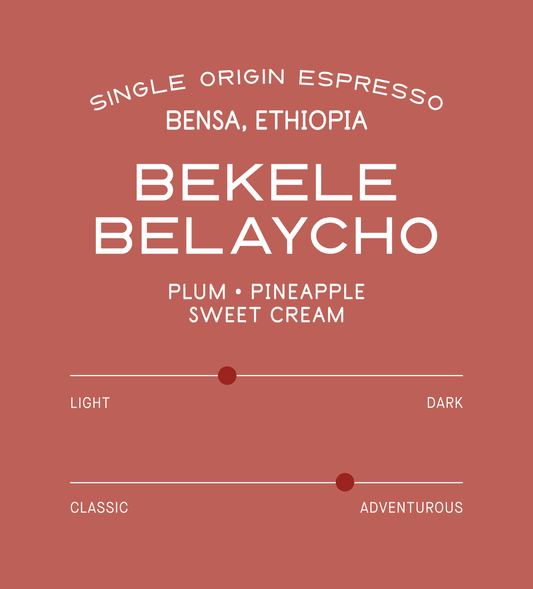 Ethiopia Bekele Belaycho Espresso