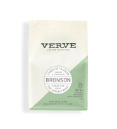 Verve Coffee Roasters - Bronson - Stands Up To Cream - Sugar & Mondays - Dense and Bold - Our Darkest Roast - Dark Roast Blend - Notes: Molasses, Dark Chocolate, Fig