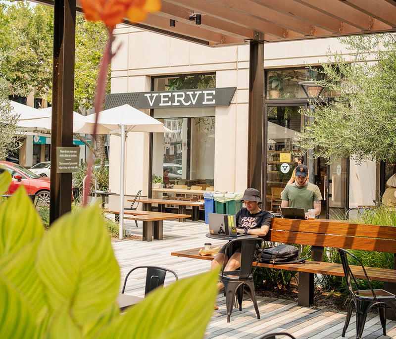 University Avenue Verve Cafe in Palo Alto