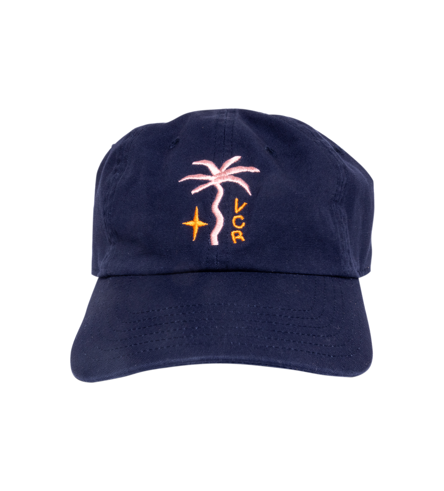 Palm Sparkle Dad Hat front