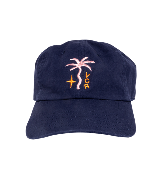 Palm Sparkle Dad Hat front