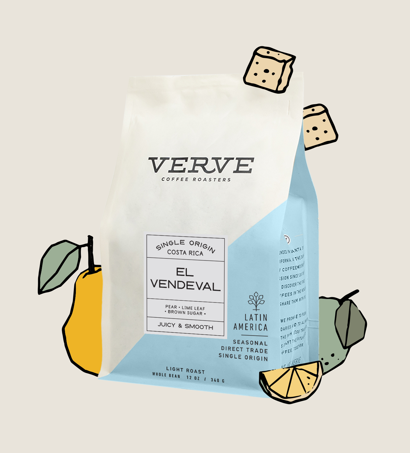 El Vendeval whole bean with tasting notes
