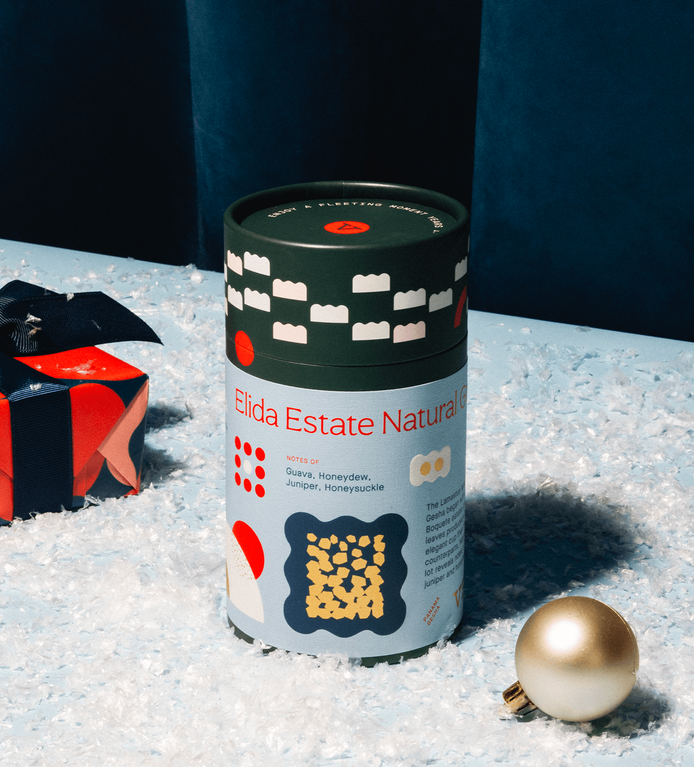 Verve Coffee Roasters - Elida Estate Green Tip Gesha Natural Farmlevel Reserve - Tasting Notes: Guava, Honeydew, Juniper, Honeysuckle - 100g