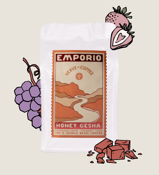 Emporio Whole Bean with tasting notes