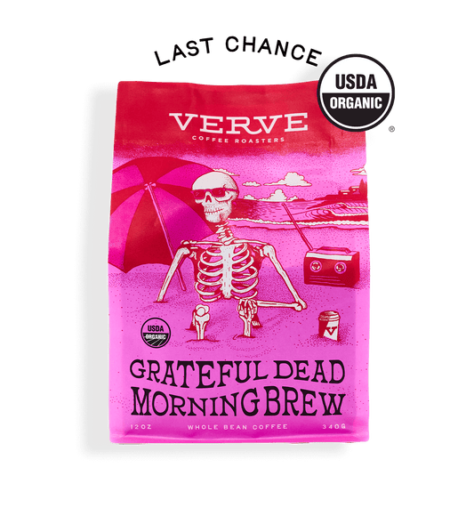 Verve Coffee Roasters - Grateful Dead Morning Brew - USDA Organic - 12oz - Whole Bean Coffee - 340g