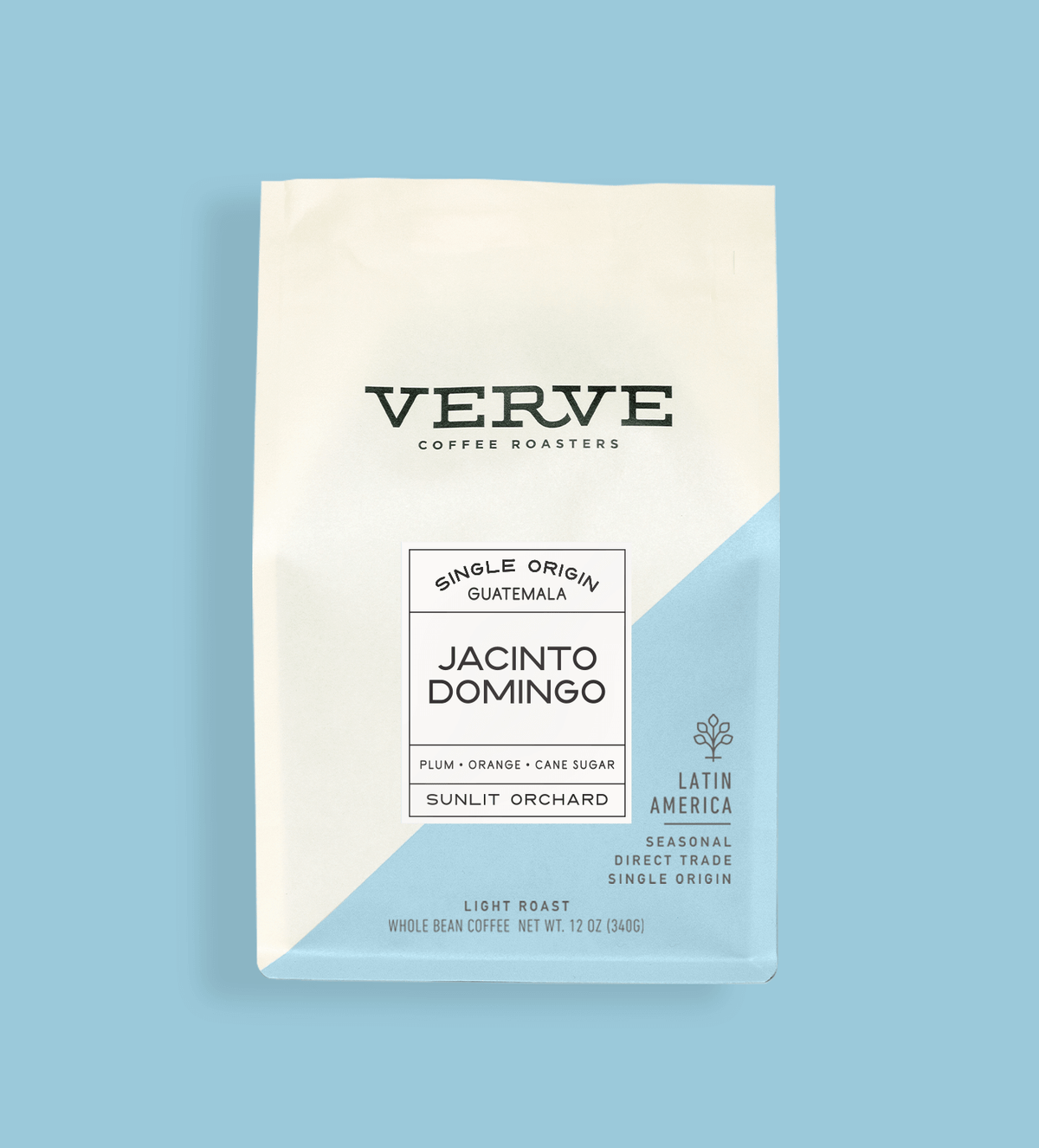Verve Coffee Roasters - Jacinto Domingo - Single Origin Guatemala - Notes: Plum, Orange, Cane Sugar - Sunlit Orchard - Latin America - Seasonal - Direct Trade - Light Roast