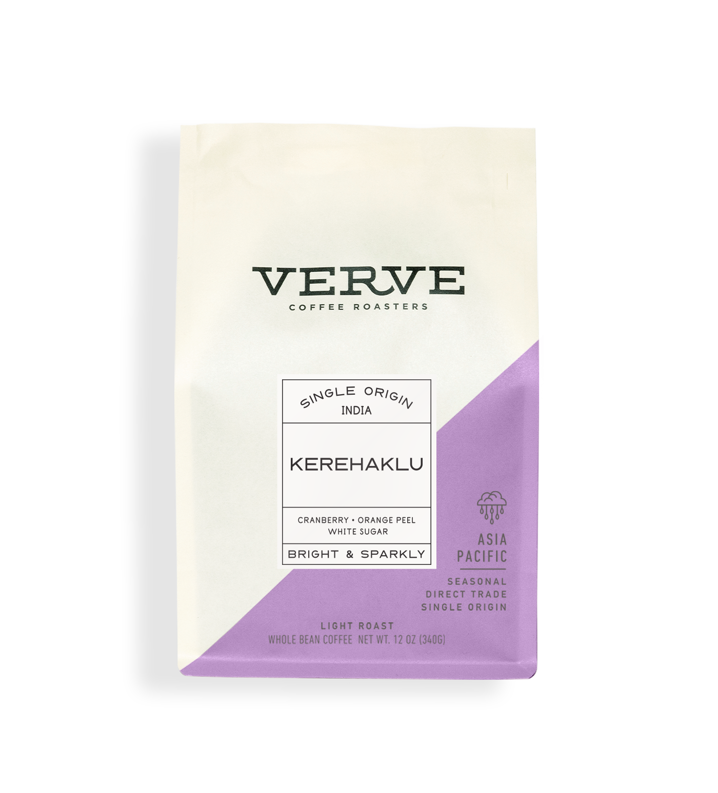 Verve Coffee Roasters - Kerehaklu - Single Origin India - Notes: Cranberry, Orange Peel, White Sugar - Bright & Sparkly - Asia Pacific - Seasonal - Direct Trade - Single Origin - Light Roast