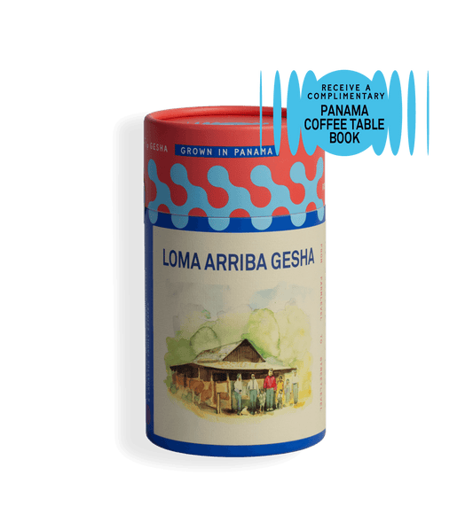 Verve Coffee Roasters - Lamastus Washed Loma Arriba Green Tip Gesha Farmlevel Reserve - 100g - Receive A Complimentary Panama Coffee Table Book - Grown in Panama - El Burro Gesha