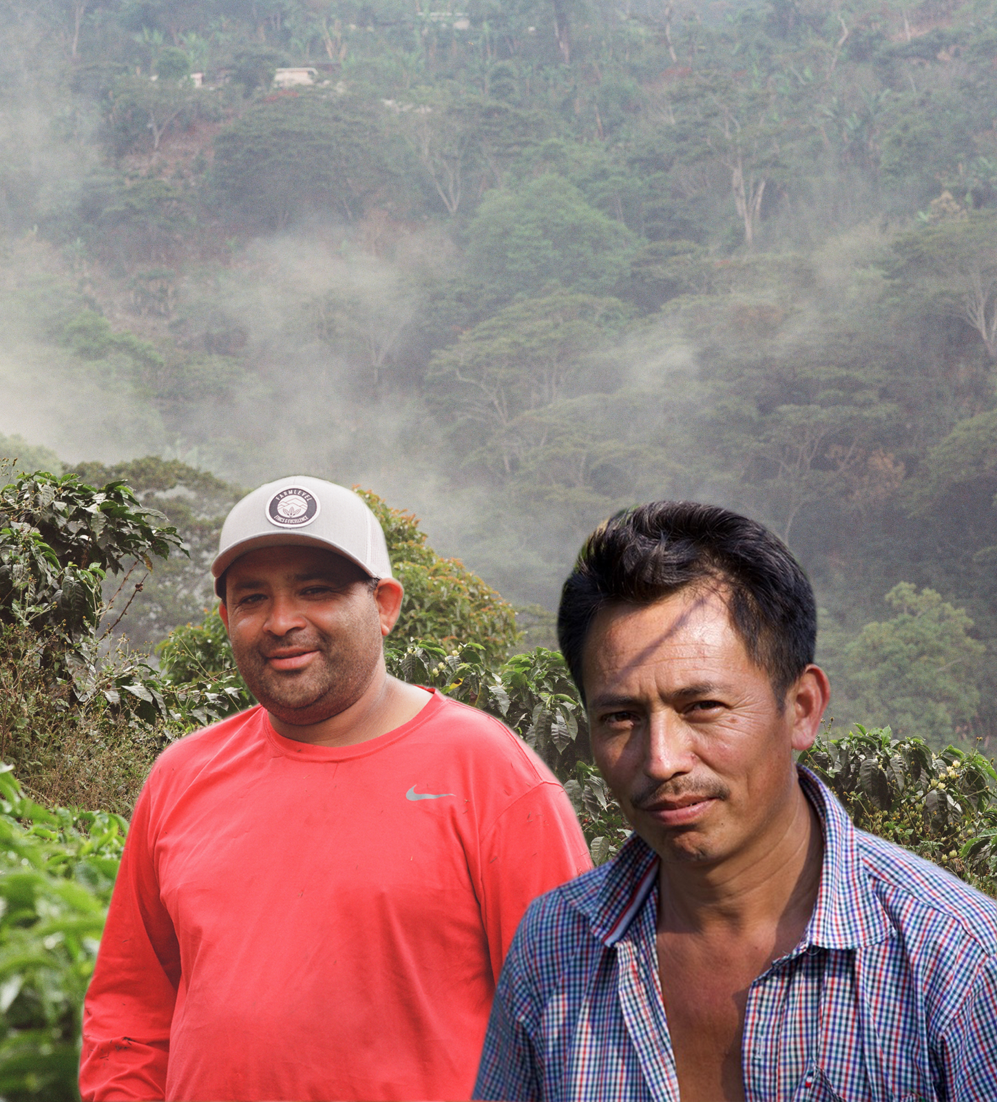 Two producers from Honduras