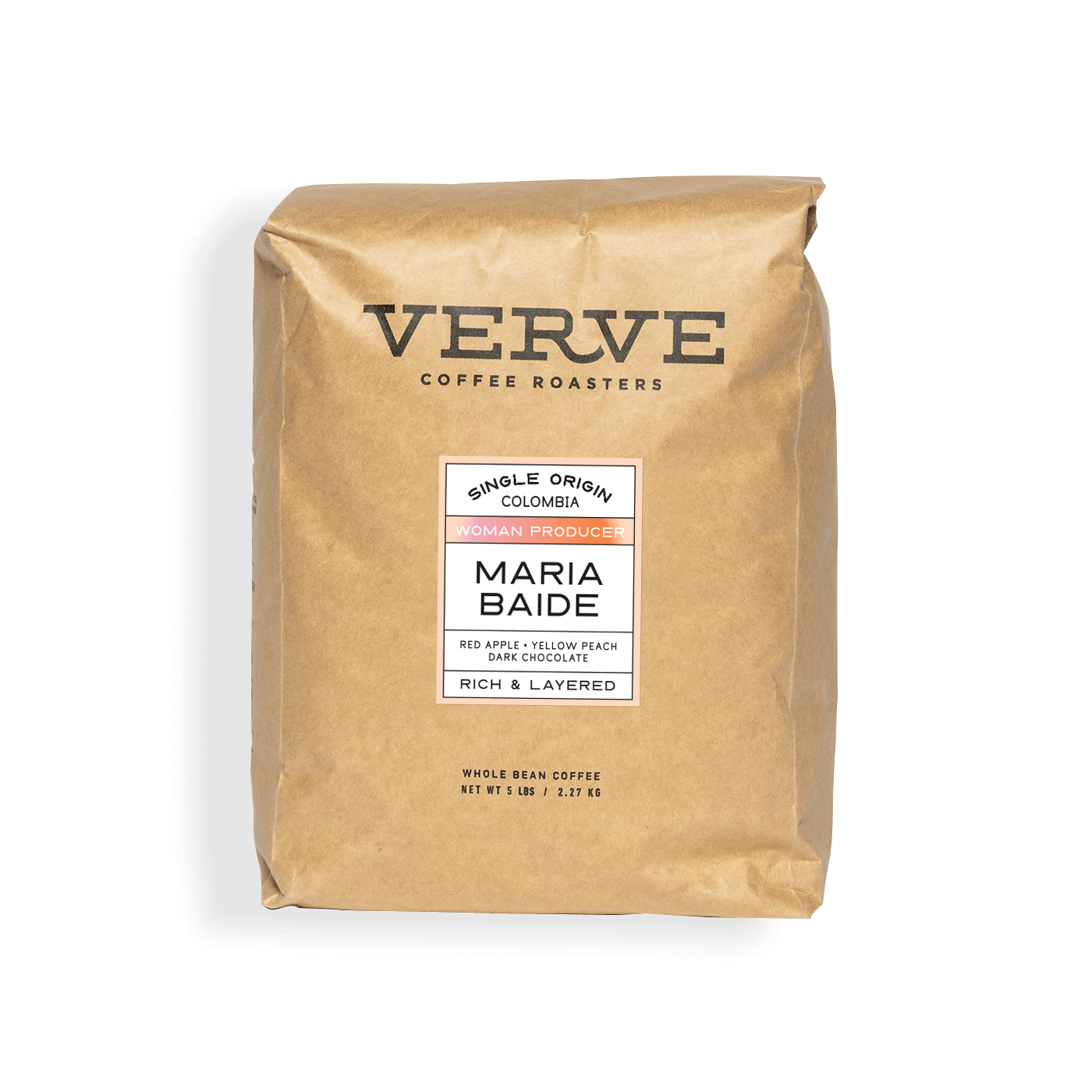  - Whole Bean Coffee - 5 lbs / 2.27 kg