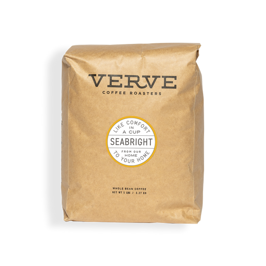Verve Coffee Roasters - Seabright - Like Comfort In A Cup - From Our Home To Your Home - Whole Bean Coffee - 5 lbs / 2.27 kg