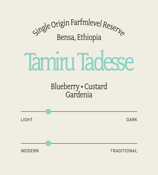 Ethiopia Tamiru Tadesse Hybrid Washed Farmlevel Reserve