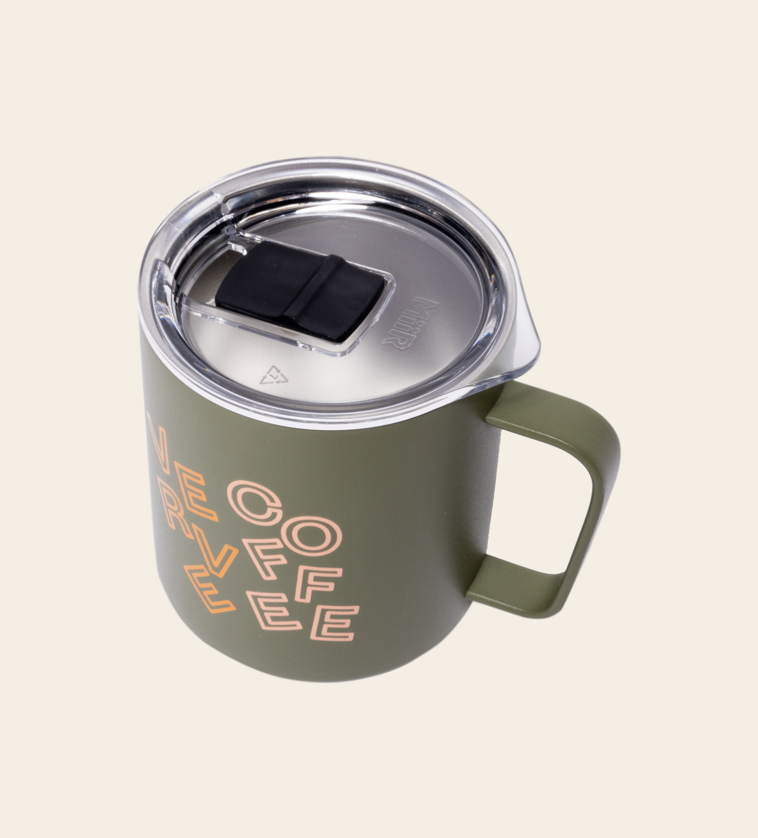 Evergreen Dream Camp Mug top angle