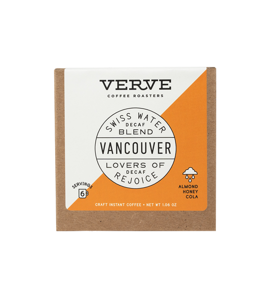 Vancouver decaf craft instant coffee